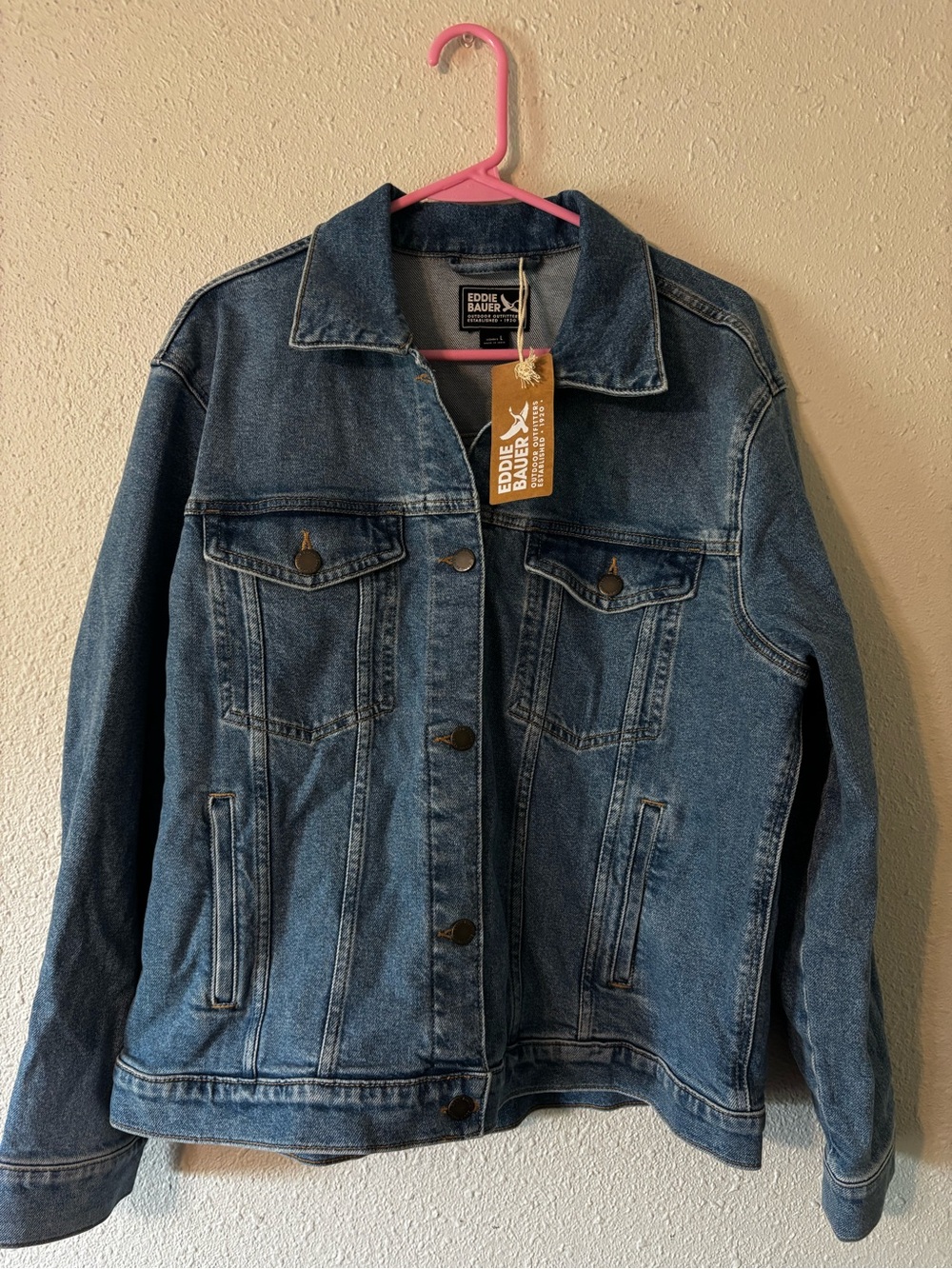 Eddie Bauer Women’s Medium Blue Denim Jacket
